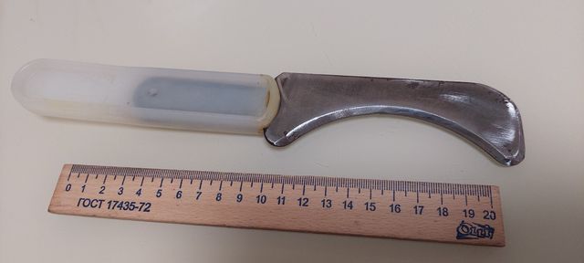 Нож стропорез из прочной стали под реставрациюСССР