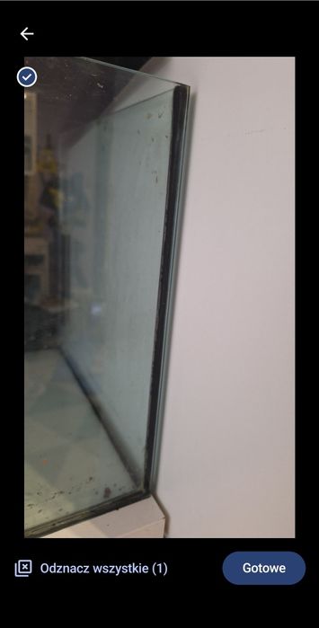 Akwarium 50/60 l z klapą i oświetleniem LED