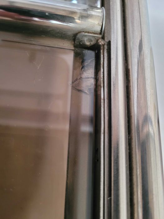 bauhaus stolik chromowany Huwa-Spiegel Pasol 88x45 h 55