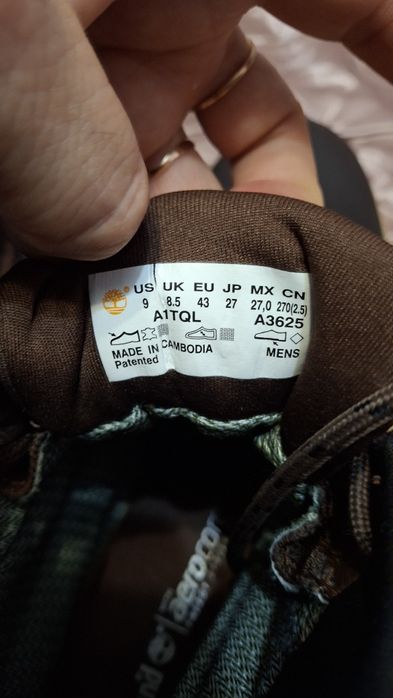 Черевики Timberland  gore-tex