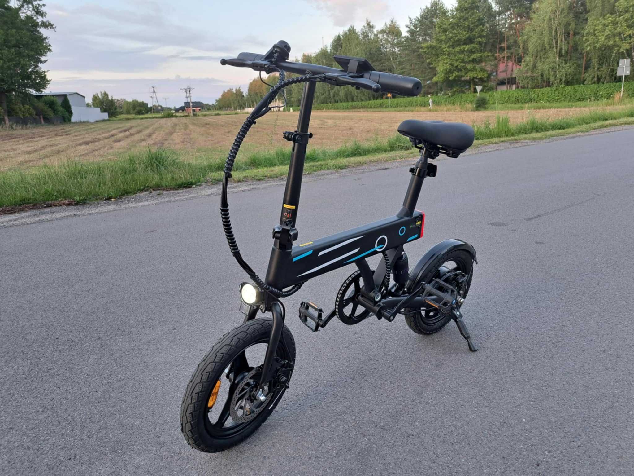 Rower Elektryczny Iscooter Nowy koła 14 cali 32km/H Silnik 500watt