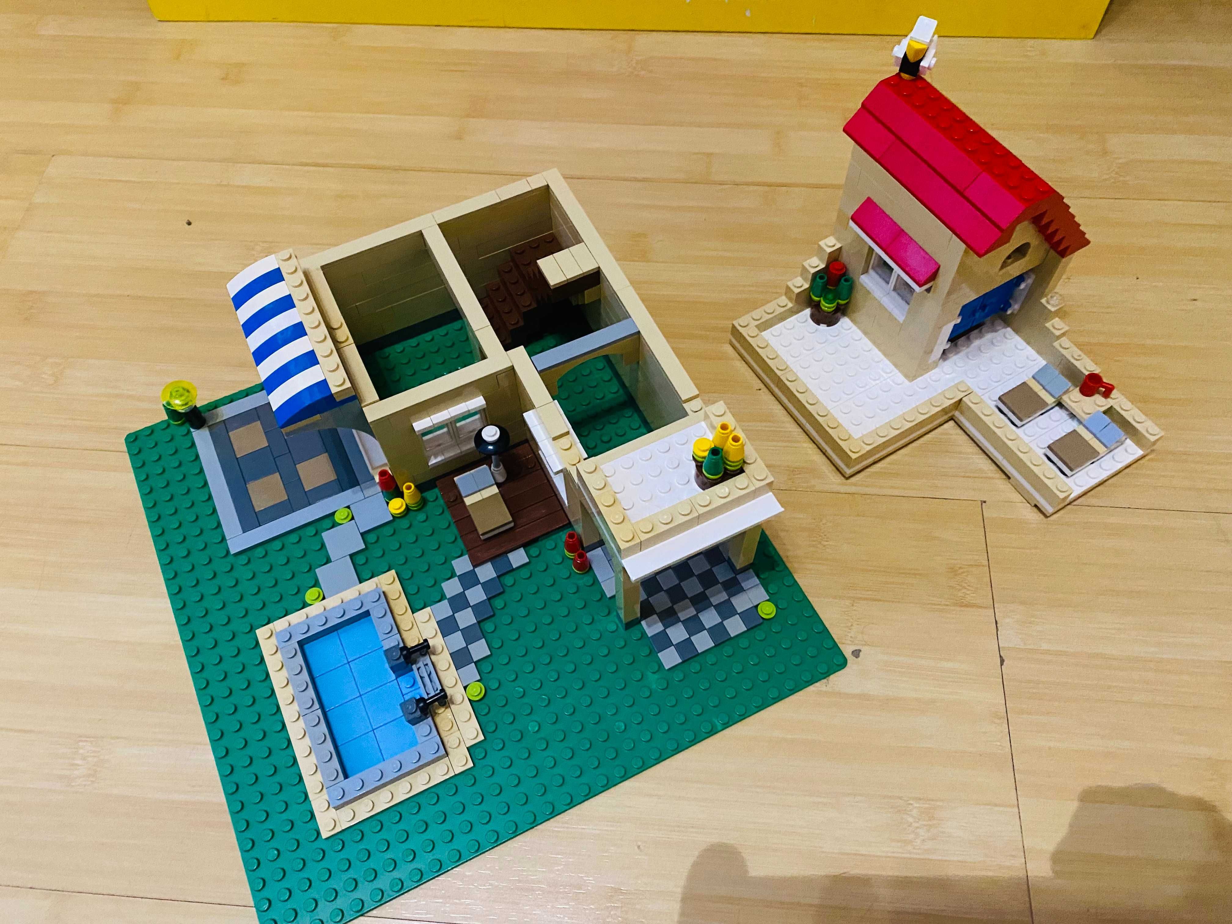 LEGO CREATOR 6754 Dom rodzinny z basenem i balkonem domek z klocków