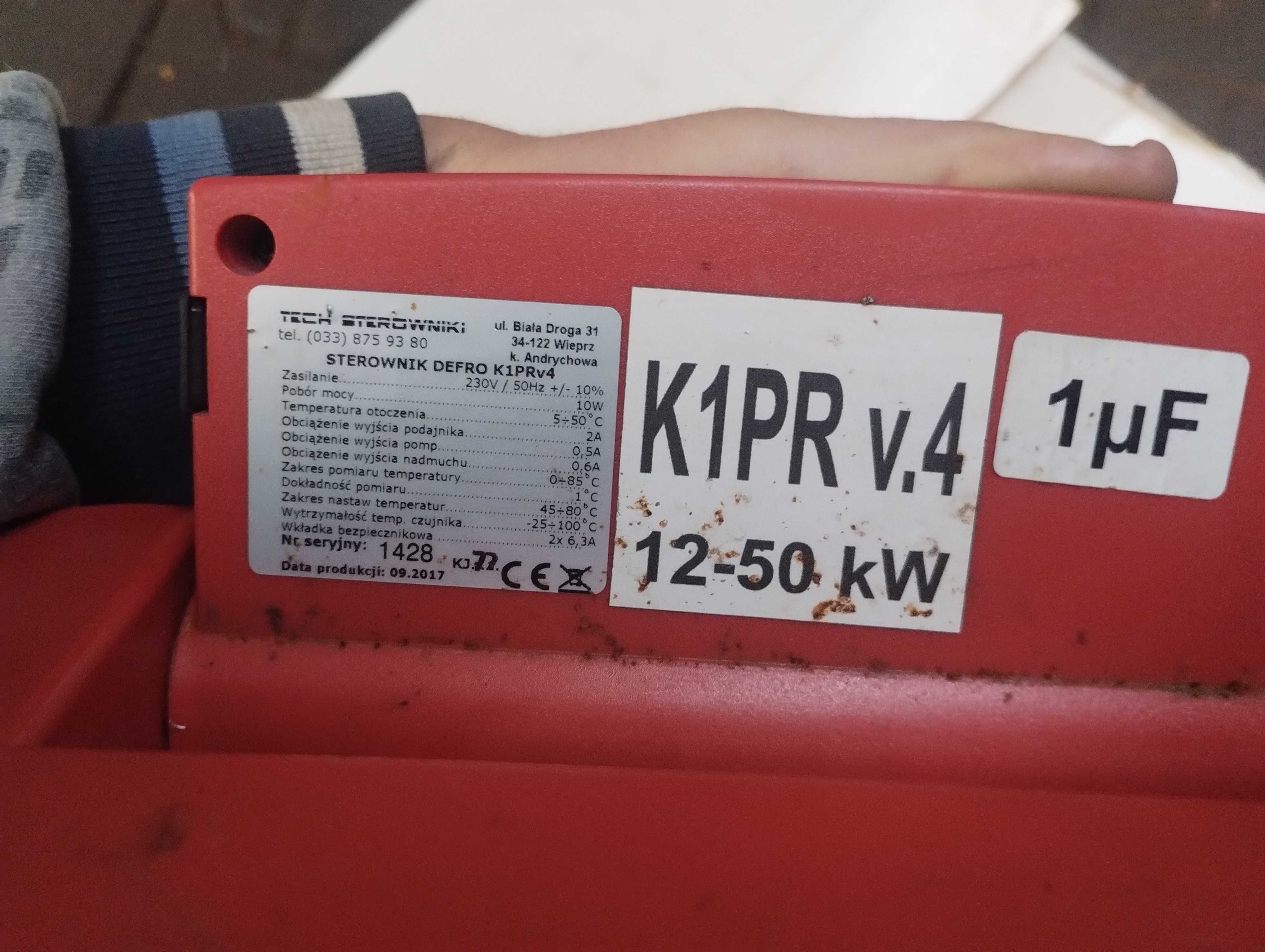 Sterownik kotła pieca Defro K1PR v.4 sprawny