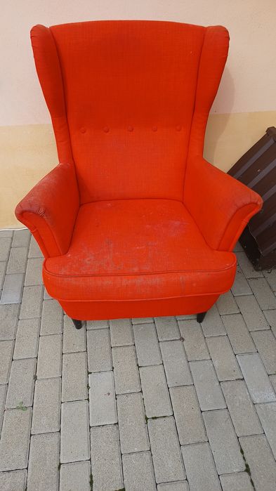 Fotel uszak Ikea używany