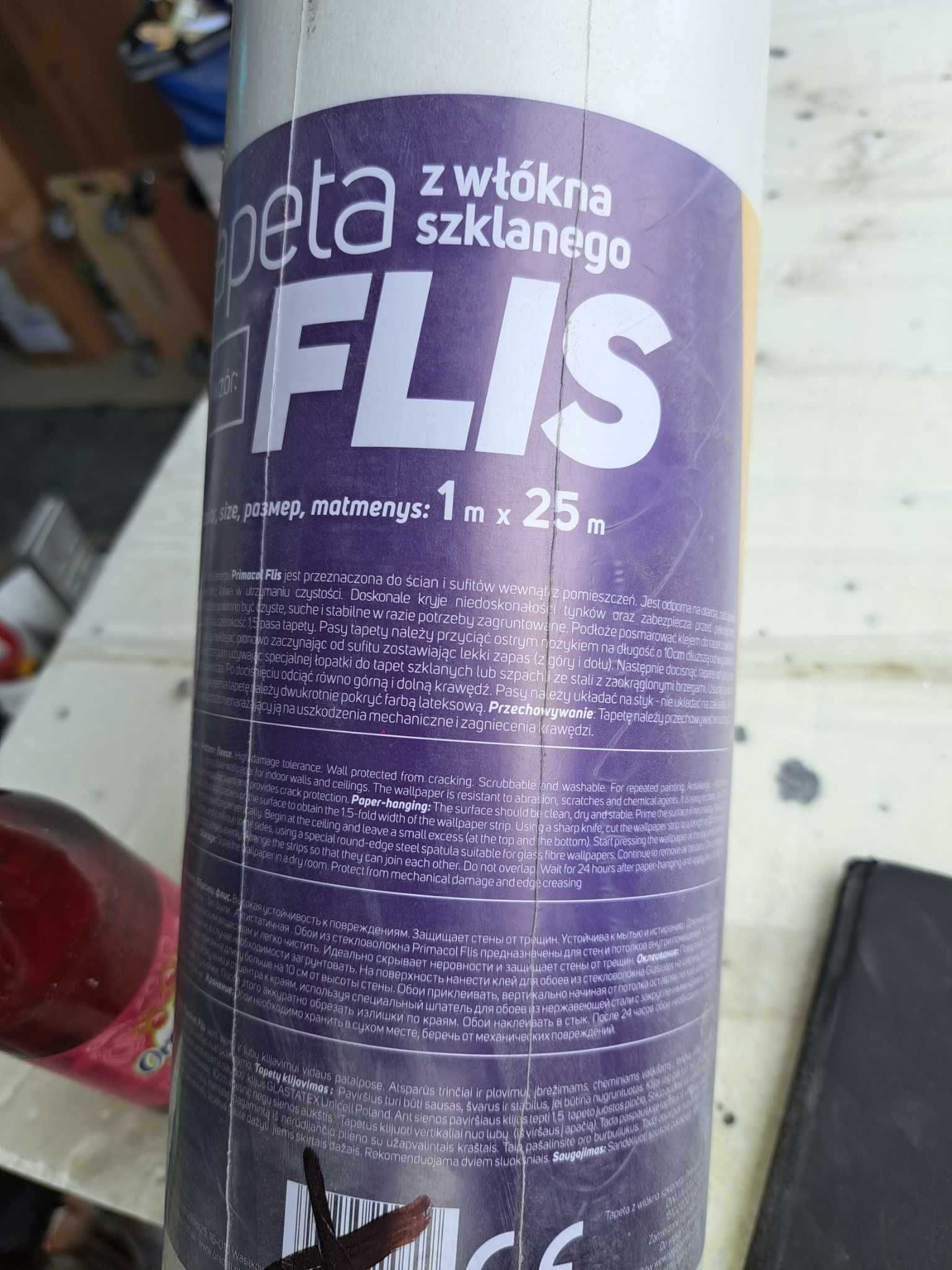 Tapeta z włókna szkalengo flis