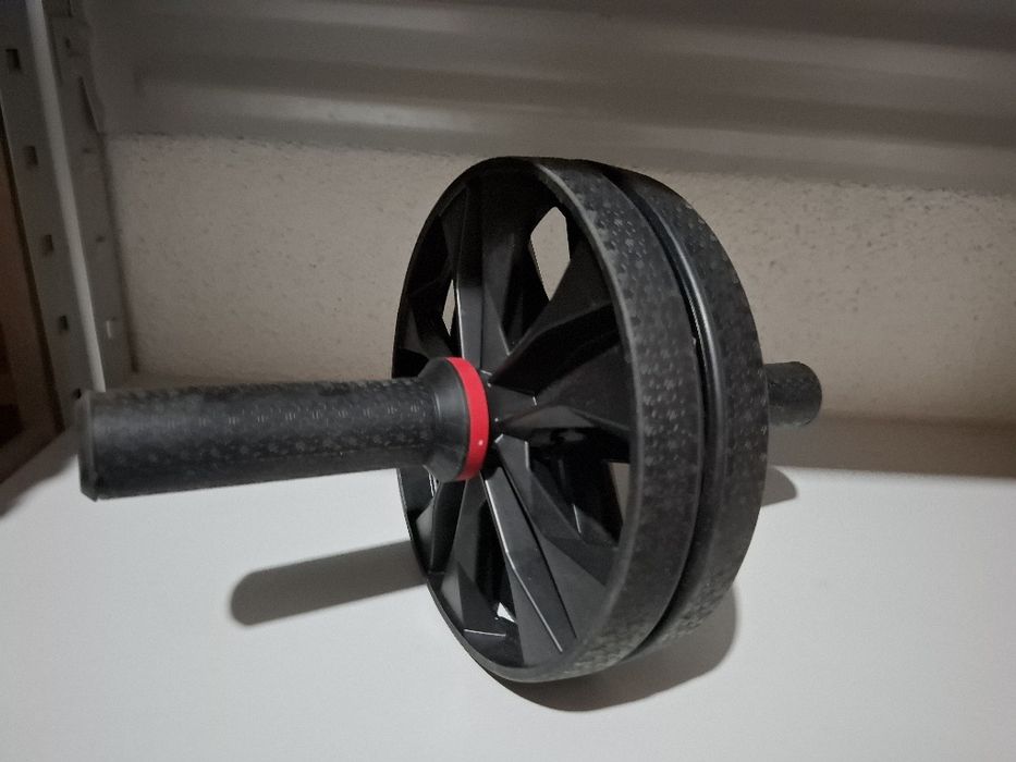 Roda dupla abdominal musculação