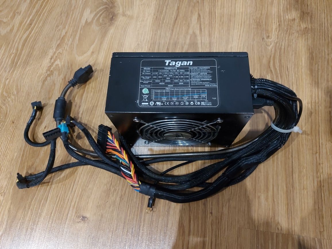 Zasilacz Komputerowy Tagan 480W TG480-U15