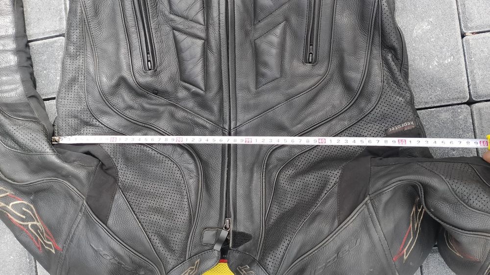 Kurtka na motor skórzana