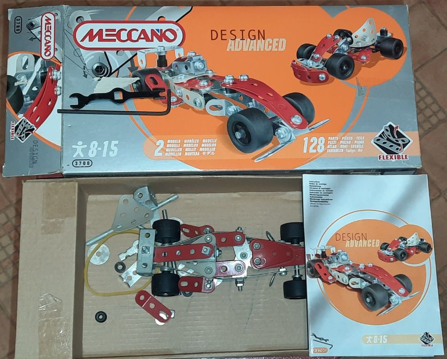 Конструктор Meccano гоночна машина 2в1