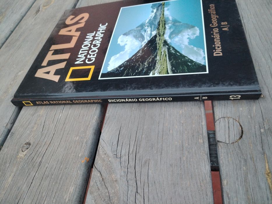 Atlas National Geographic Dicionário Geografico A/ B- N° 13