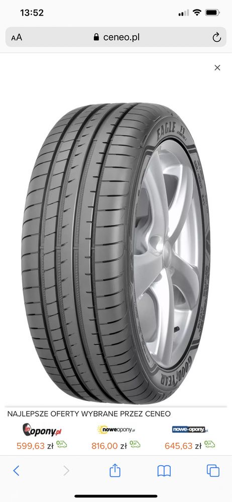 Opony Goodyear Eagle F1 Asymmetric 3 SUV 235/65 R18 106 W