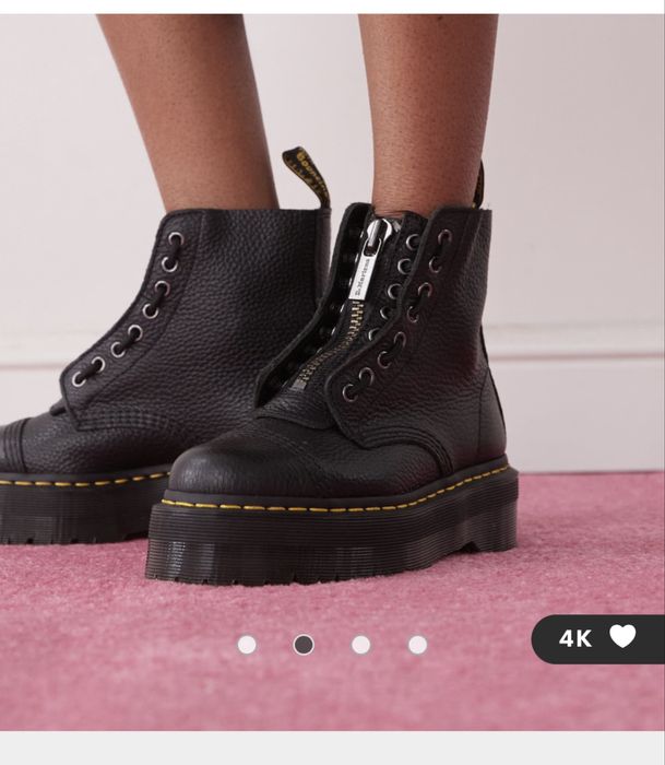 Оригінал Dr. Martens Sinclair–Black Aunt Sally Др. Мартинс р.37. Торг