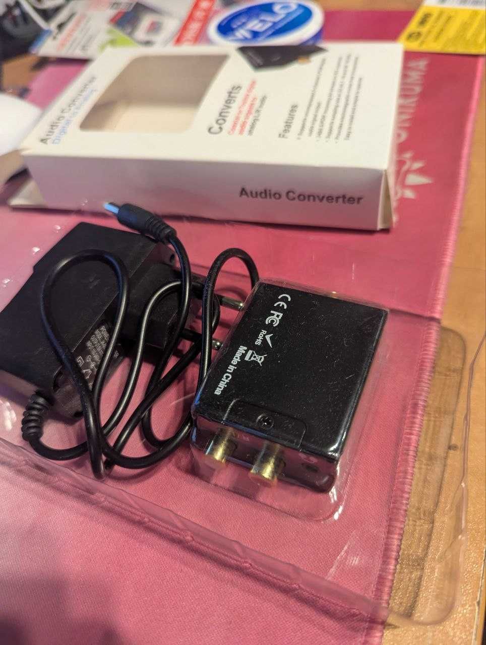 Конвертер звука Digital to Analog Audio (цифра в аналог( 2RCA+3.5))