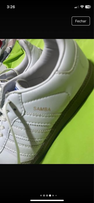 Adidaa samba blanche