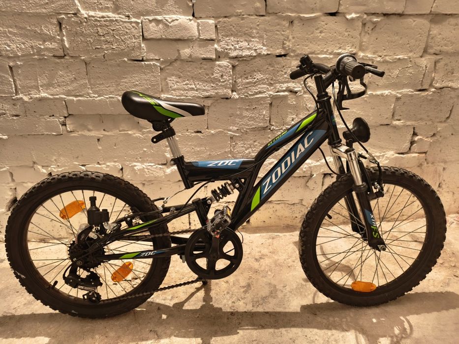 2x Chłopięce Rowery Górskie 20" MTB  Pełna Amortyzacja