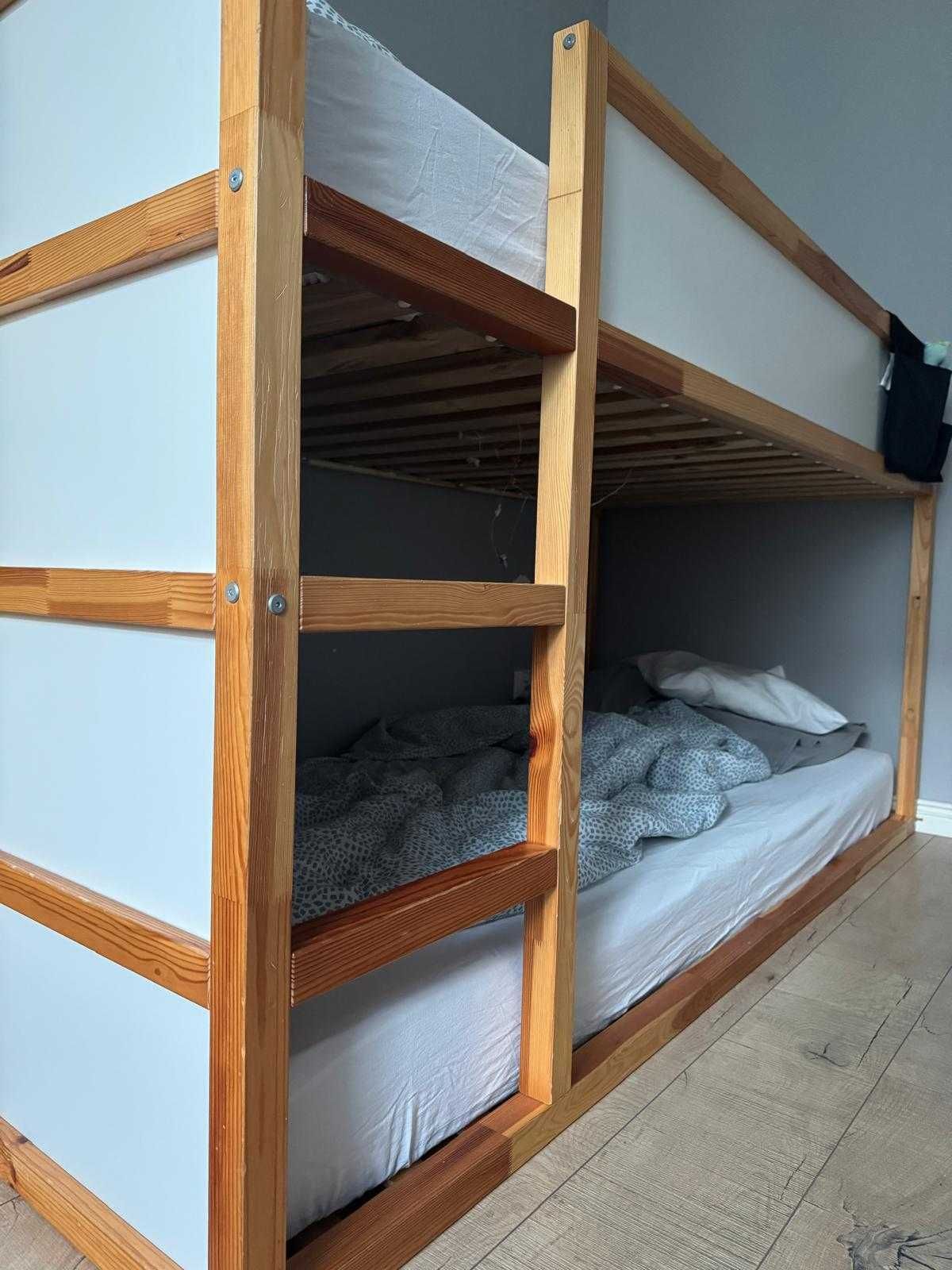 Łóżko dwustronne dla dzieci ikea kura