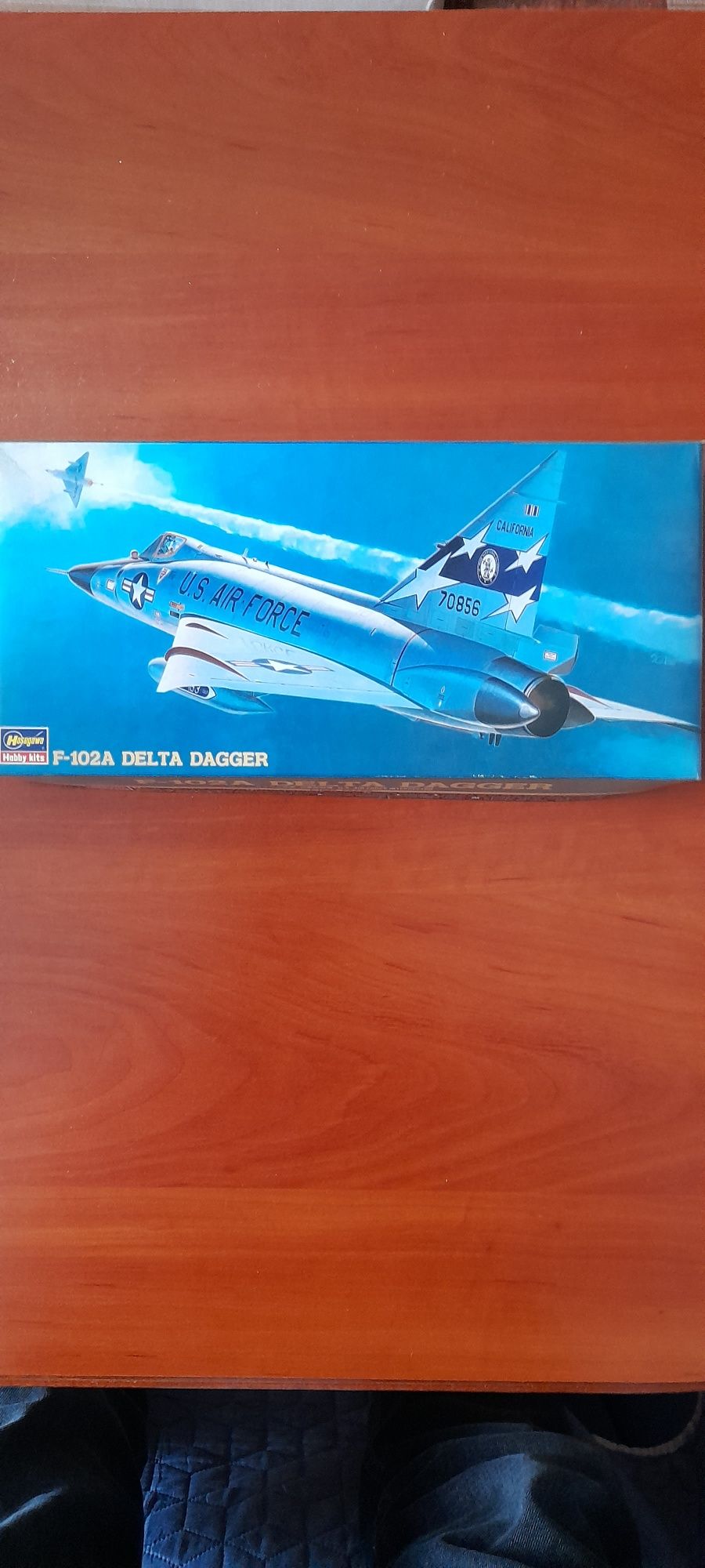 Samolot F-102 Delta Dagger.Skala 1:72. Unikat.