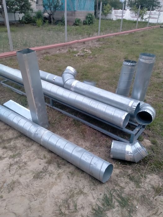 Труби для витяжки та вентиляції