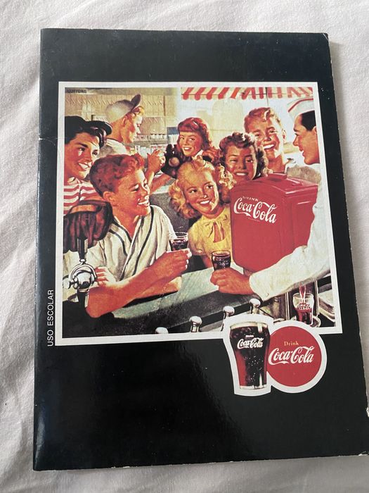 Caderno Coca-Cola vintage