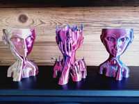 Figurki (wazony) dekoracyjne 3D  3sztuki