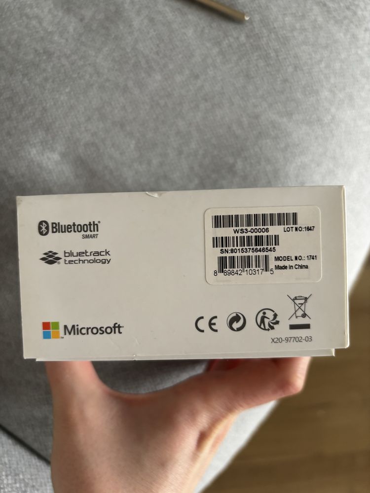 Bezprzewodowa mysz Microsoft surface