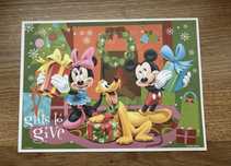 Karteczka do segregatora disney a5