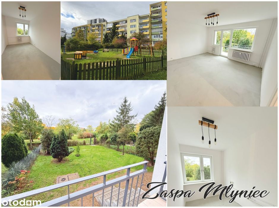 Słoneczne 3-pok. mieszkanie z balkonem i bardzo dużym ogrodem