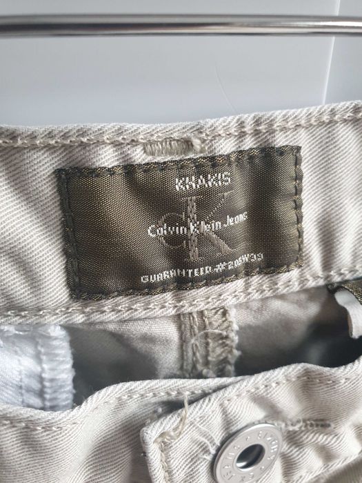 Spodnie vintage Calvin Klein Jeans 90s Khakis chinosy S męskie