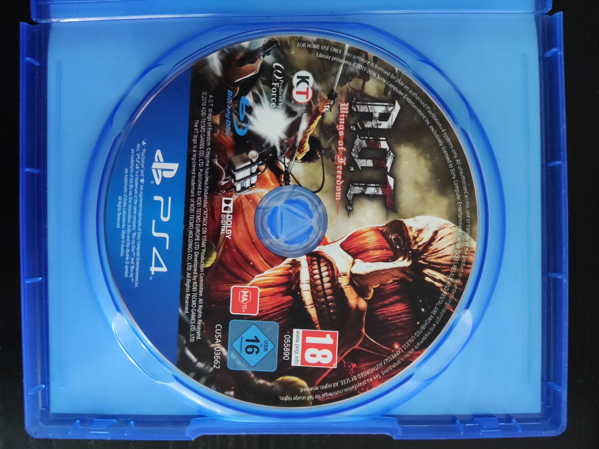Attack on Titan PS4