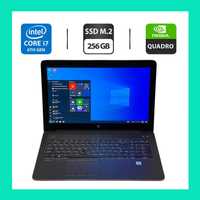 Ноутбук HP ZBook 15 G3/15.6/Core i7/16GB DDR4/256GB SSD/Quadro M1000M