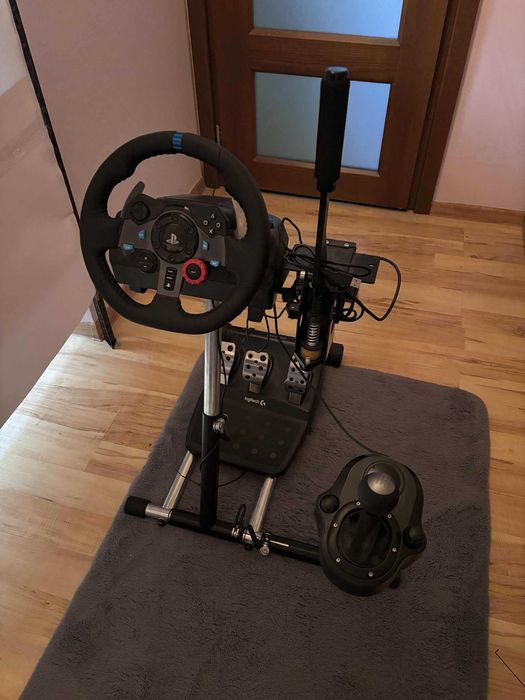 Kierownica Logitech G29 + Shifter + Hydrołapa + Stojak
