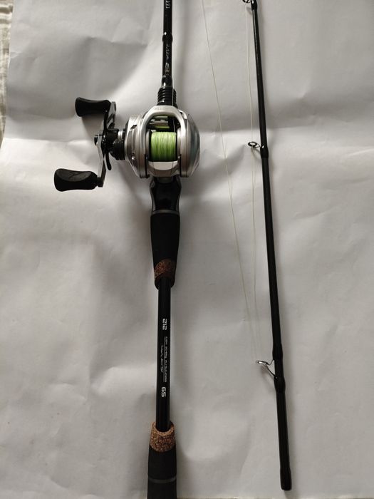 Wędka castingowa +multiplikator