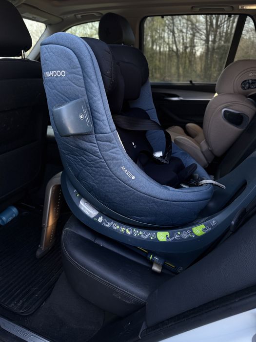 Fotelik swandoo z i-size obrotowy 0-18 kg