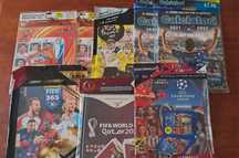 8 cadernetas de cromos futebol seladas da Panini