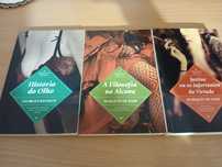 3 livros de Marquês de Sade e Georges Bataille