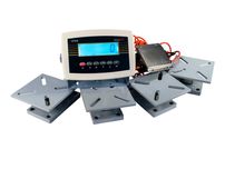 Rolnicza Waga Elektroniczna pod mieszalnik zbiornik mleka 4 6 8 stopki