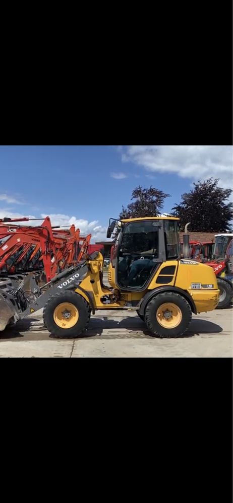 Wynajem ładowarki kołowej JCB CAT KUBOT