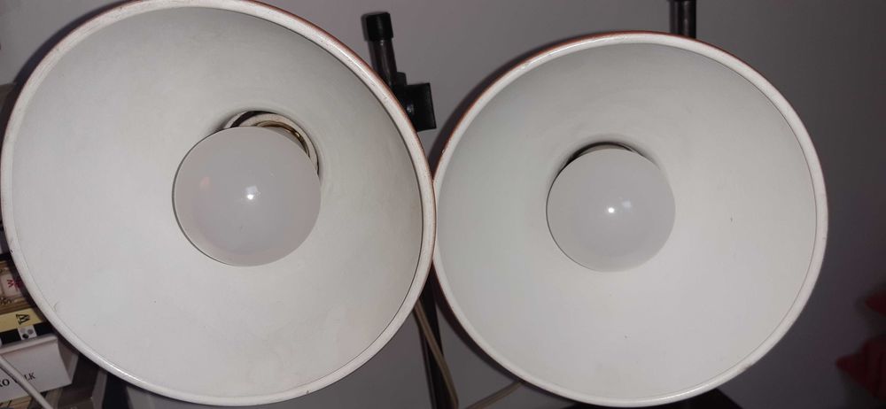 Lampki biurkowe ART - 2 szt. lata 80