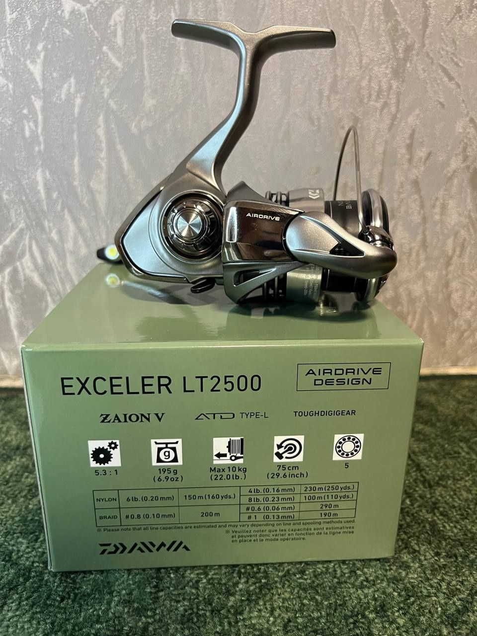 Катушка daiwa exceler 23' 2500
