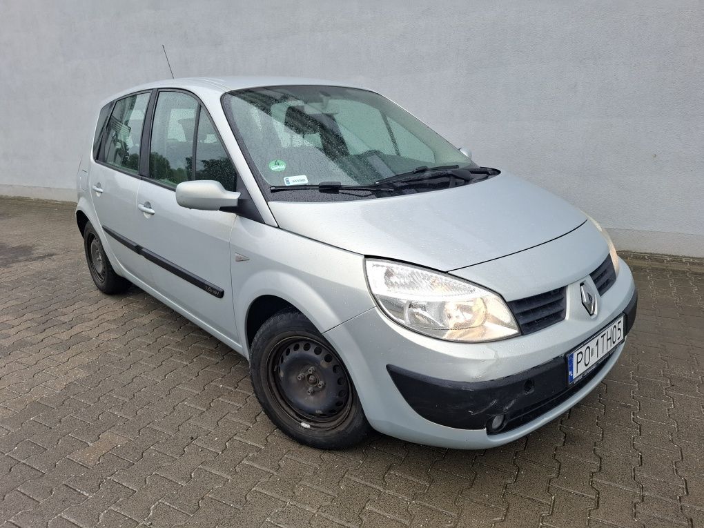 Renault Scenic II 2006 1.6 16v Klima Elektryka Wspomaganie 100tys km