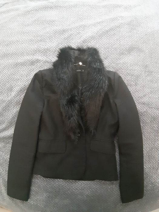 Żakiet marynarka futerko Reserved r. 38