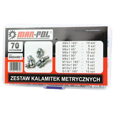 Kalamitki Metryczne Zestaw 70Szt Mar-Pol