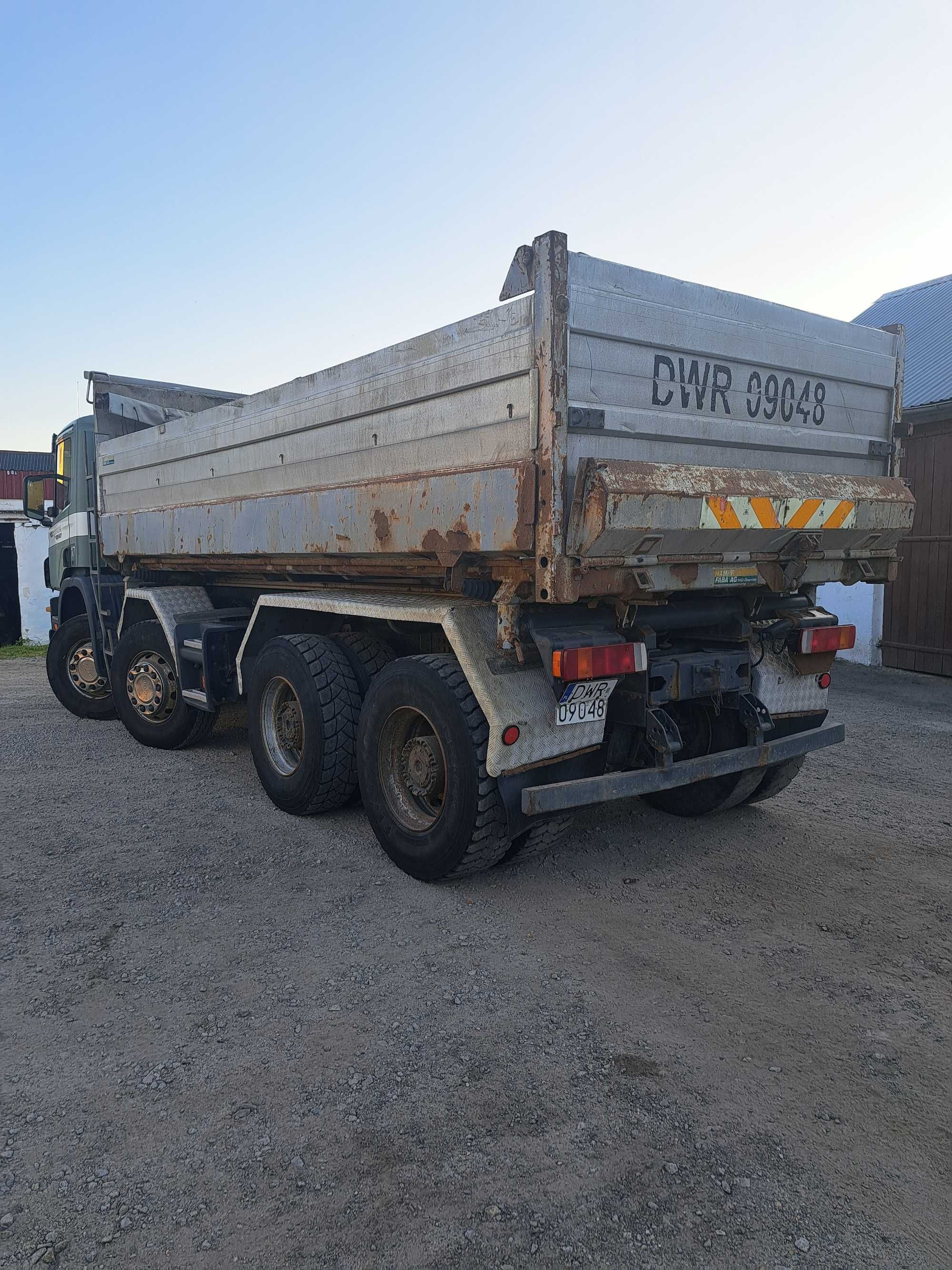 SCANIA 420 8X4  2001 rok