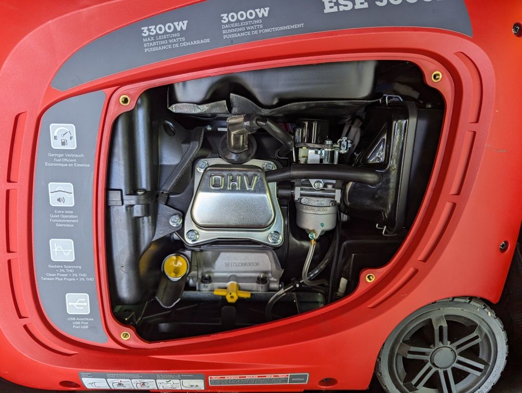 Генератор інверторний бензиновий німецький   ESE 3000i Endeess