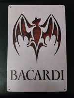 Placa decorativa Bacardi, Carlsberg, Gin tonic