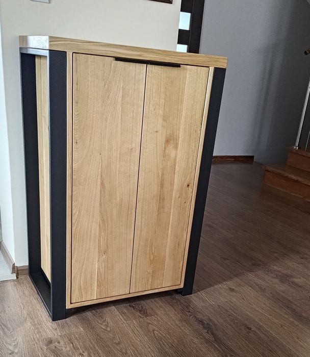 Komoda dębowa RTV szafka 190/60/45,  komody Loft