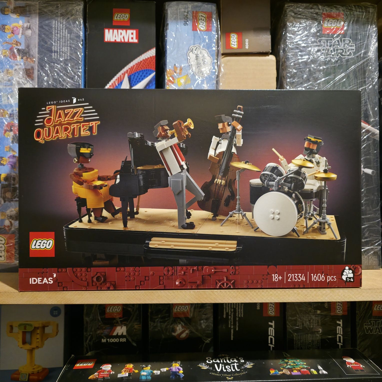 LEGO® 21334 Ideas - Kwartet Jazzowy