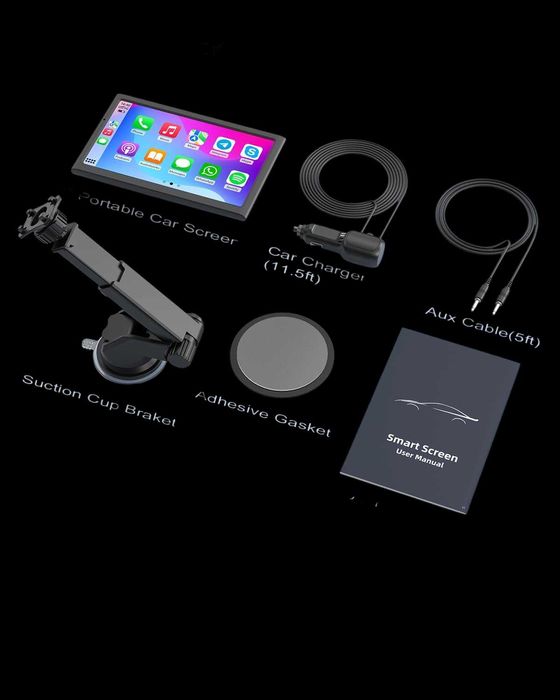 Przenośny Ekran Samochodowy Nowy CarPlay Prezent dla Niego Ekran