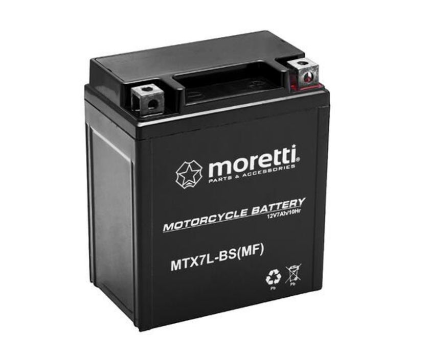 Akumulator żelowy 12V MTX7L BS AGM Moretti