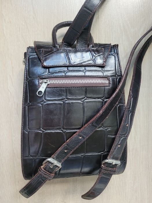 Вінтажна сумка-рюкзак Mulberry - оригінал натуршкіра